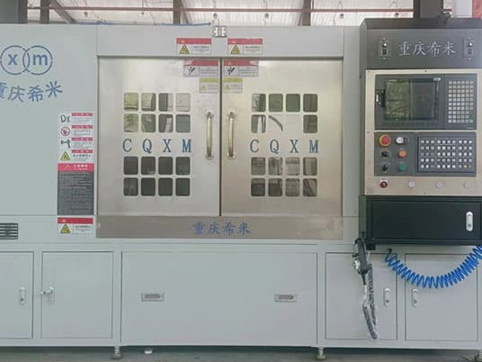 汽車曲軸兩工位砂帶拋光機(jī)